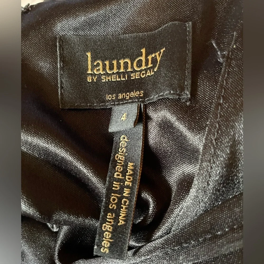 Laundry by Shelli Segal black dress - Picture 4 of 9